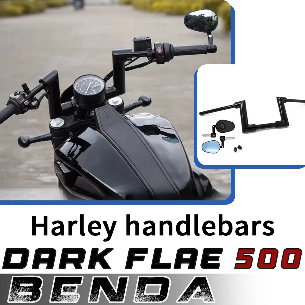 

Комплект модификации руля мотоцикла BENDA Dark Flag 500 с дизайном беспроводной проводки, трубка диаметром 42 мм