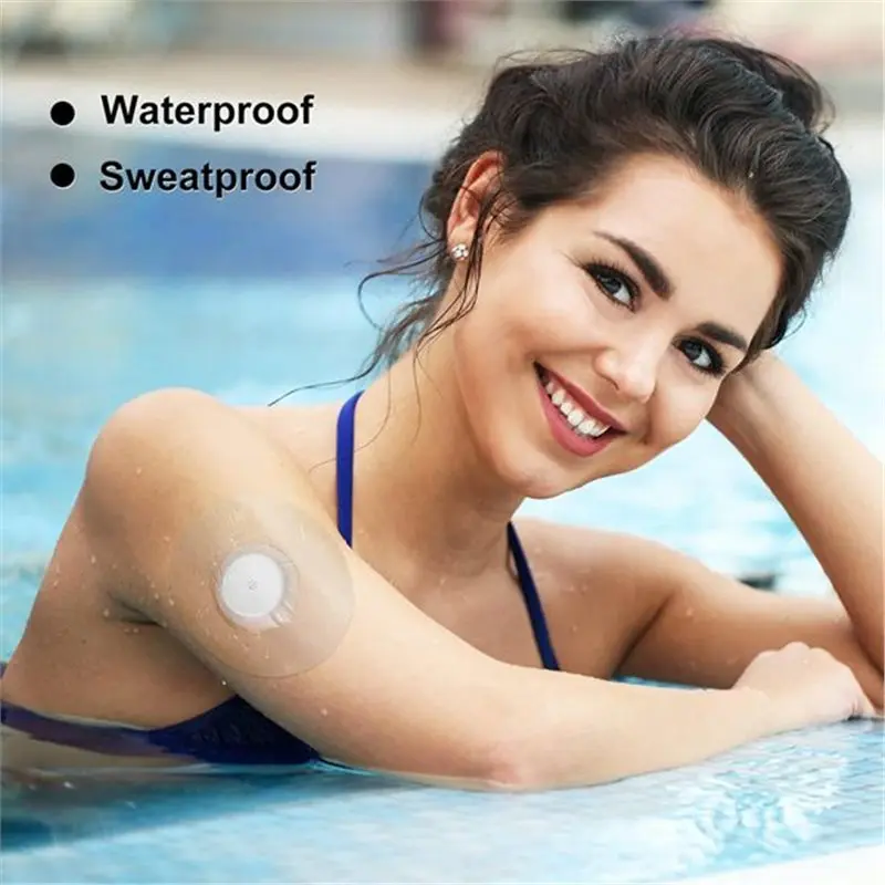 【FITTING】60Pack Libre Sensor Covers Latex-Free Patches For Libre 2/3 Precut CGM Tape With No Glue On The Center Waterproof
