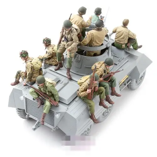 1/16  Resin Model Figure GK，America soldier  , Unassembled and unpainted kit