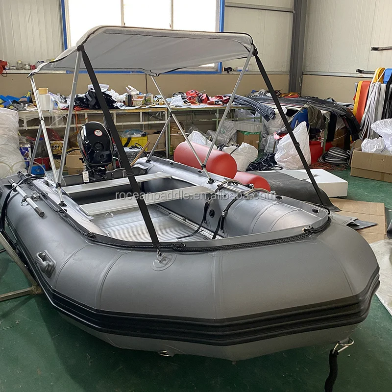3 4 5 Capacity Solid Aluminum Floor Foldable Inflatable Rubber Boats For Sale