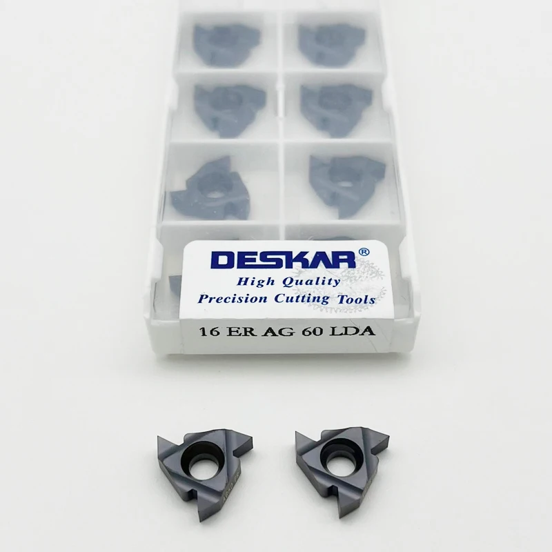 

16ER 16IR Резьбовое лезвие AG55 AG60 0,5-3,5ISO Твердосплавная вставка 16ER Токарные инструменты из нержавеющей стали Токарный станок с ЧПУ