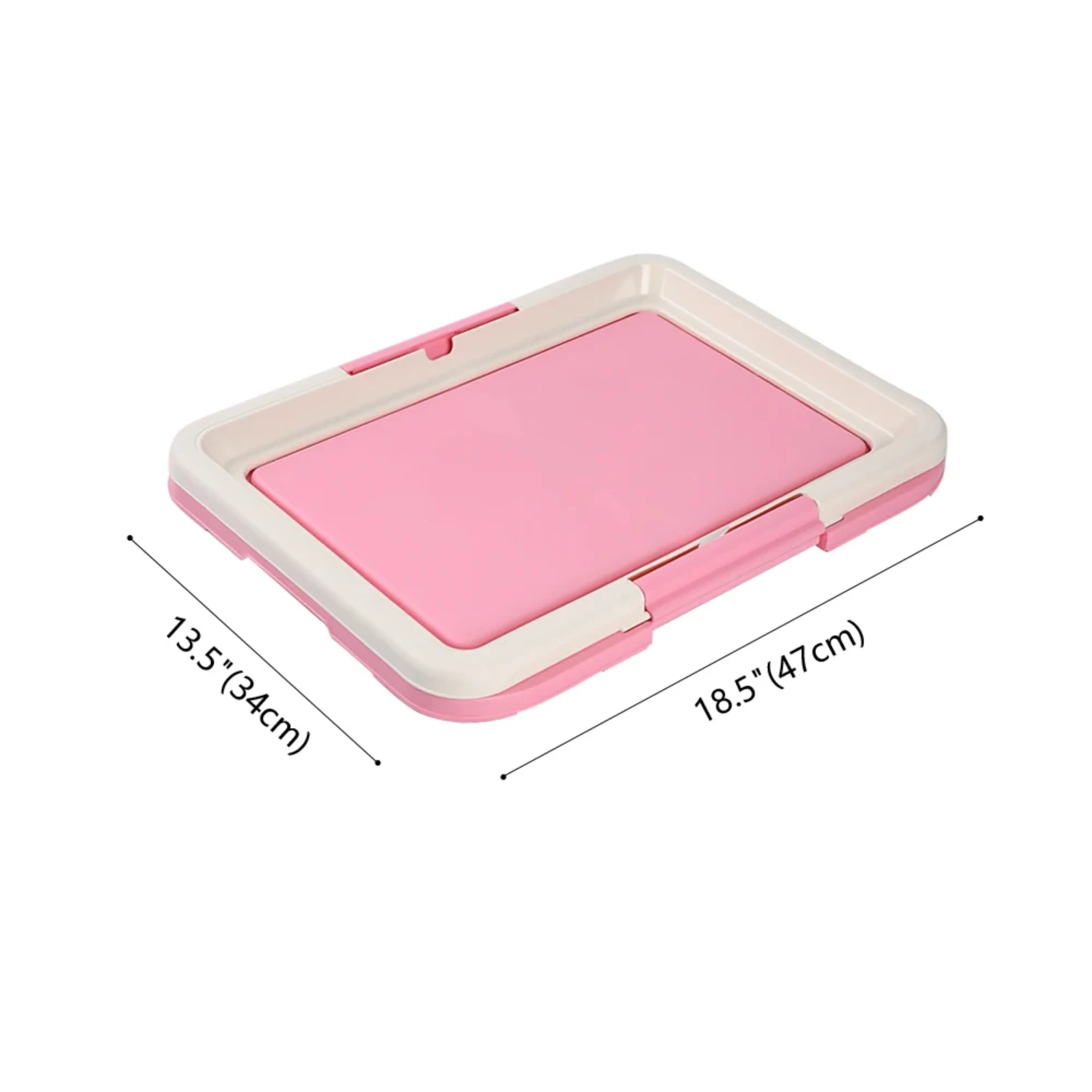 New Convenient Essential Compact Portable Potty Training Toilet for Dogs and Cats - Perfect Small Pet Supply with Puppy Pad Hold 6