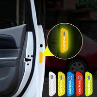 4Pcs Car Door Safety Warning Reflective Mark 3D Sticker For Volvo XC90 V90 V60 XC60 V40 S80 S60 S90 C40 XC40 V70 XC70 C30 C70