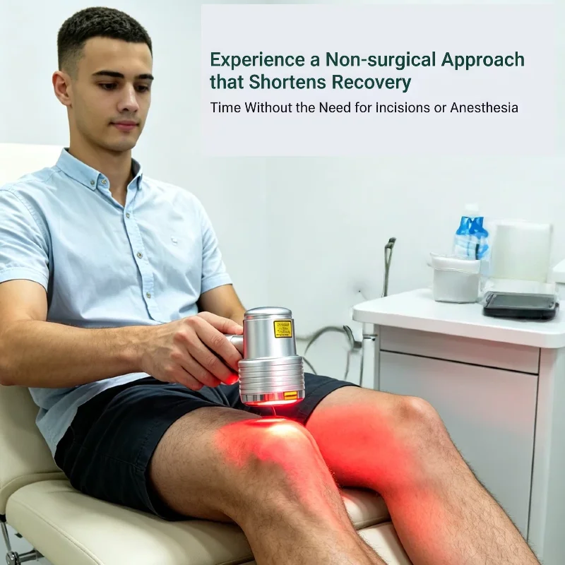High Intensity 1055mW Class 4 Dual Wave Cold Laser 650nm 808nm for Home Chronic Pain Relief Physiotherapy