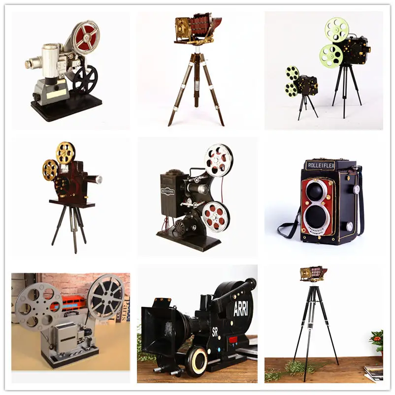 

Retro, camera projection, camera model display, props, ornaments