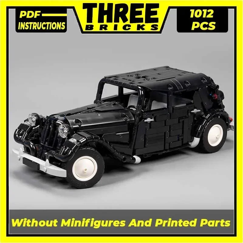 

Moc Building Blocks Car Series Model French Automobile Technical Bricks DIY Assembly Construction Toys For Child Holiday Gifts