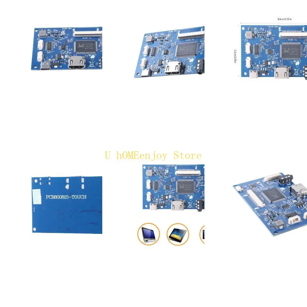 

B0KF LCD AT070TN90 92 94 TTL плата модуля контроллера DC5V 50Pin AT070TN90 AT070TN92 AT070TN94 Плата драйвера 6,5 "7" 8' 9"