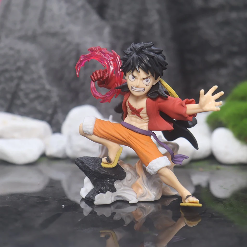 Anime Een Stuk Monkey D Luffy Anime Action Figure Battle Style Speelgoed PVC Beeldje Collectie Model Pop Decoratie Verjaardagscadeau