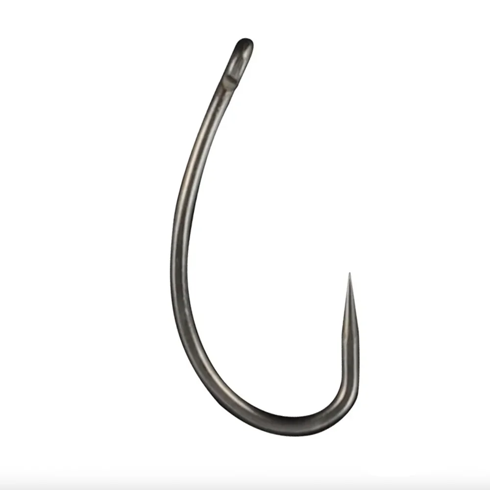 Carp Fishing Hook Coating Barbless Non-barb Fishhooks High Carbon Steel 8004 500pcs in Bulk Package