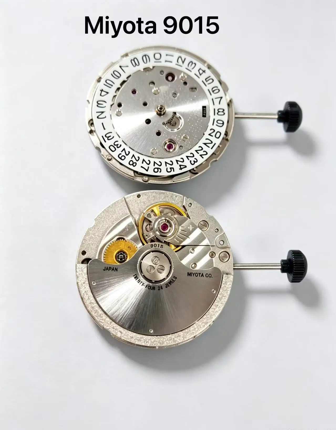 Japan Original Miyota 9015 90S5 9100 Mechanical Movement Ultra Thin 24 Jewels Automatic Self-winding Watchmaker Replacement Mech