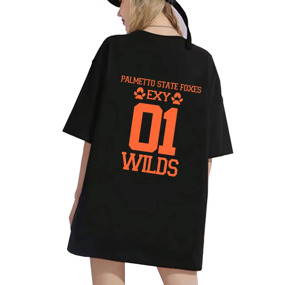 

All for The Game The Foxhole Court Palmetto State Foxes WILDS Graphic T Shirts Men Women High Quality Cotton Oversized T-shirts
