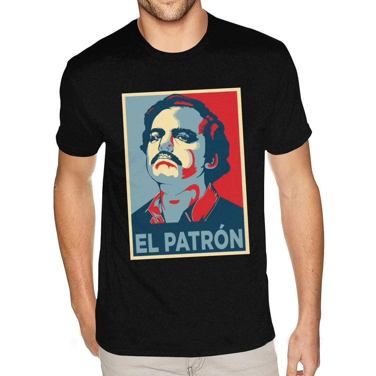 2024 Anime Harajuku Streetwear Pablo Escobar El Patron Tshirt Youth High Quality Tshirt Men Tees Tops