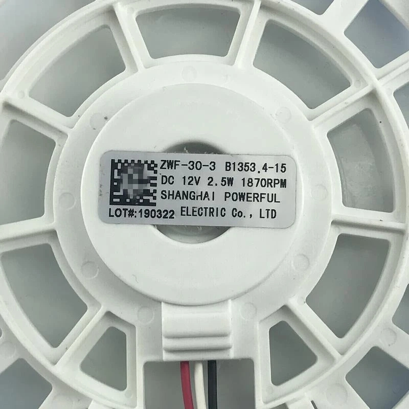 Meiling-ventilador de refrigerador, motor, B1353.4-15, ZWF-30-3, BCD-448WP9B, BCD-418WP