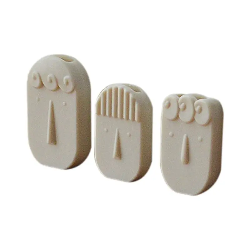 

WOWFU-3PCS 1/6 Scale Miniature Dollhouse Mini Face Vase Mini House Decoation For Barbies Blyth BJD Accessories