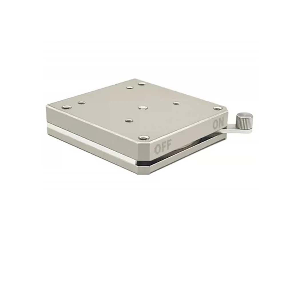 Optical Progressive Magnetic Base, Continuously Adjustable Magnetic Force, Ultra-Thin Magnetic Stand with Threaded On/Off Switch