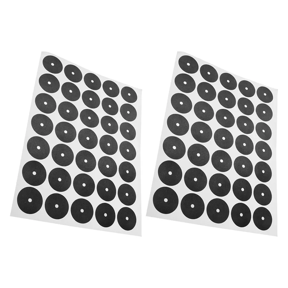 

2 Sheets Pool Stickers Billiard Marking Patches Table Marker Billiards Parts for Tablecloth Appendix