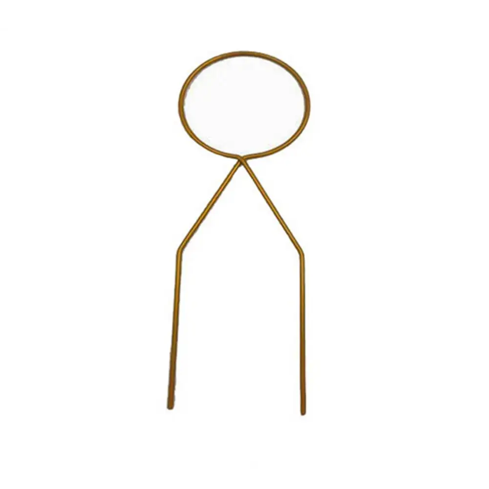 Gold Plant Trellis Rustproof Multifunctional Metal Vine Growth Climbing Rack Garden Plant Support