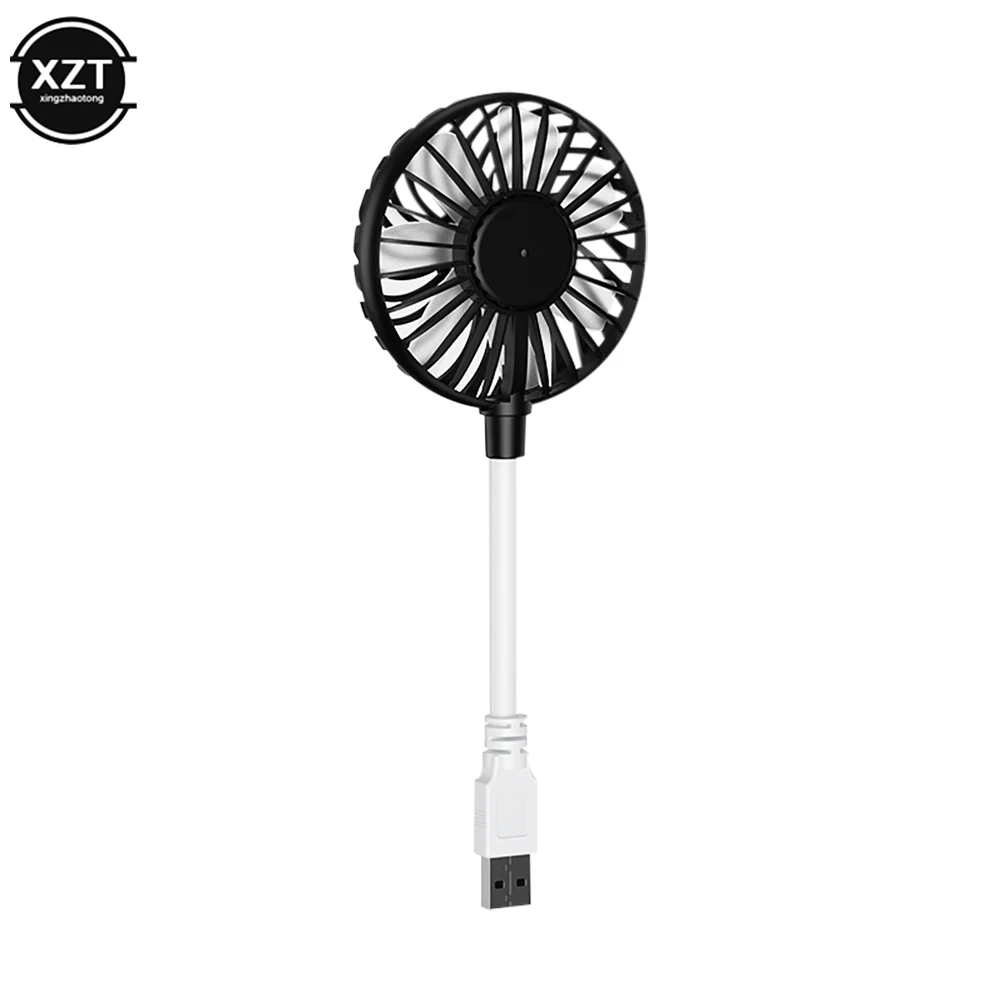 Small Fan USB Plug and Play Creative Mini Student Dormitory Silent Desktop Small Fan Summer Heat Relieving Tool Friend Gift