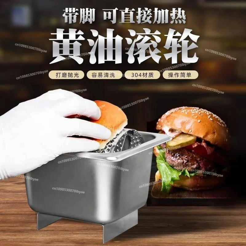 For Butter Rollers Stainless Steel Butter Rollers Jam Burger Tools