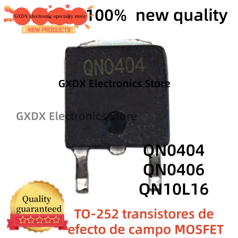 10-20pcs new QN0404 IPD90N04S3-04, QN0406 IPD80N04S3-06, QN10L16 IPD50N10S3L-16 TO-252 MOSFET field-effect transistors