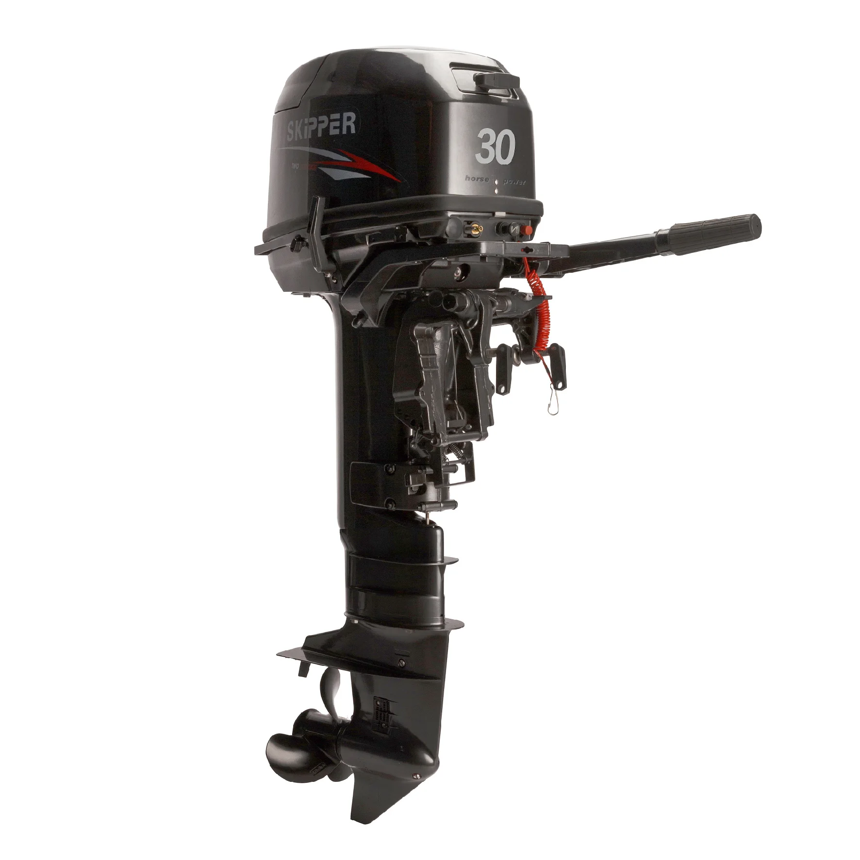 Skipper New Outboard Motor 30hp 2 Stroke 24l External Long Shaft Marine Boat Engine