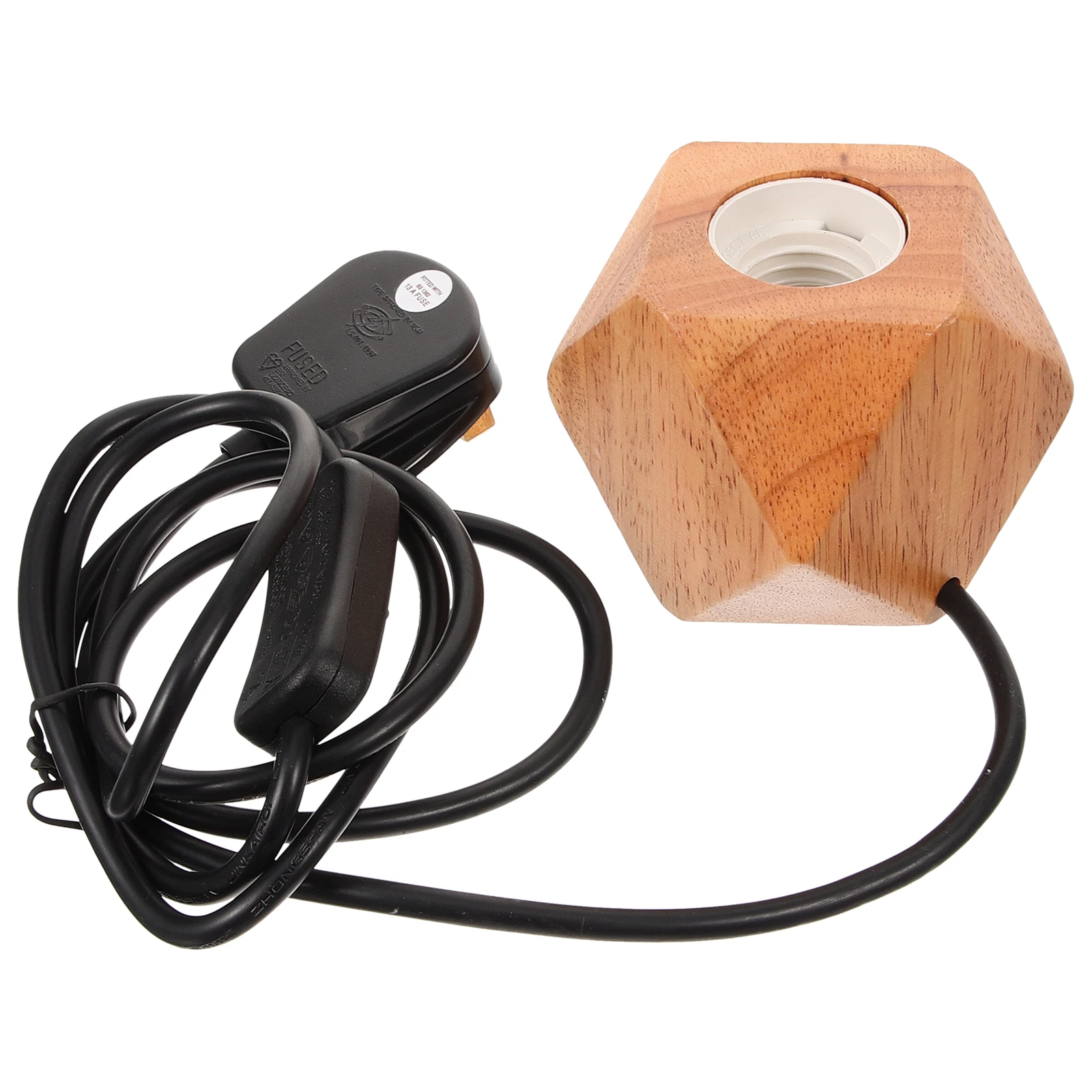 

E27 Screw Wooden Table Lamp British 3 pin Towel Heater Plug Portable Towel Warmer Salon Spa Bathroom Pedicure Use