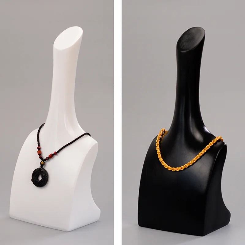 Jewelry Necklace Neck Abstract Mannequin Model Agate Jewelry Window Display Prop Pendant Display Necklace Display Bracket