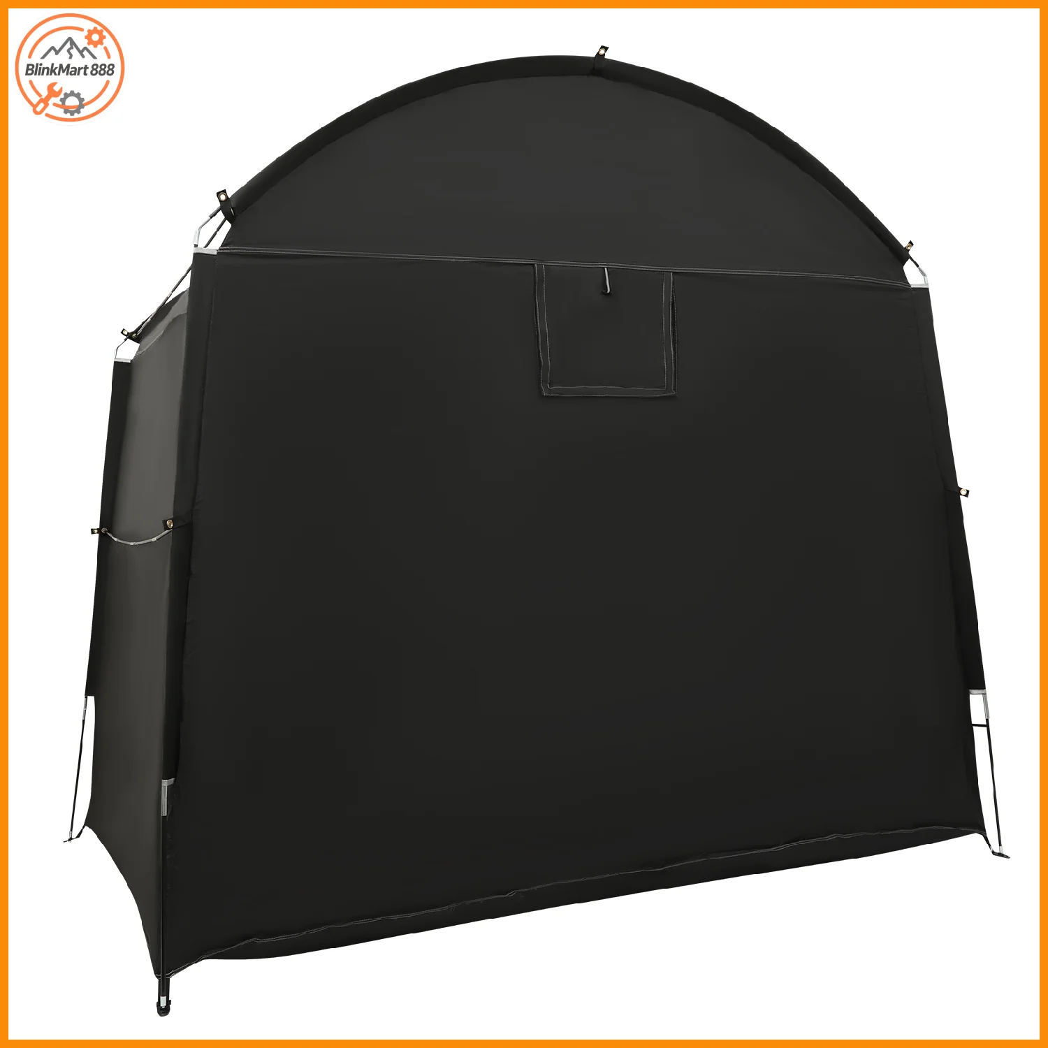 Tragbare Fahrradgarage |   Wasserdichter Outdoor-Carport |   Motorrad-/Fahrrad-Aufbewahrungsschuppen/Garage