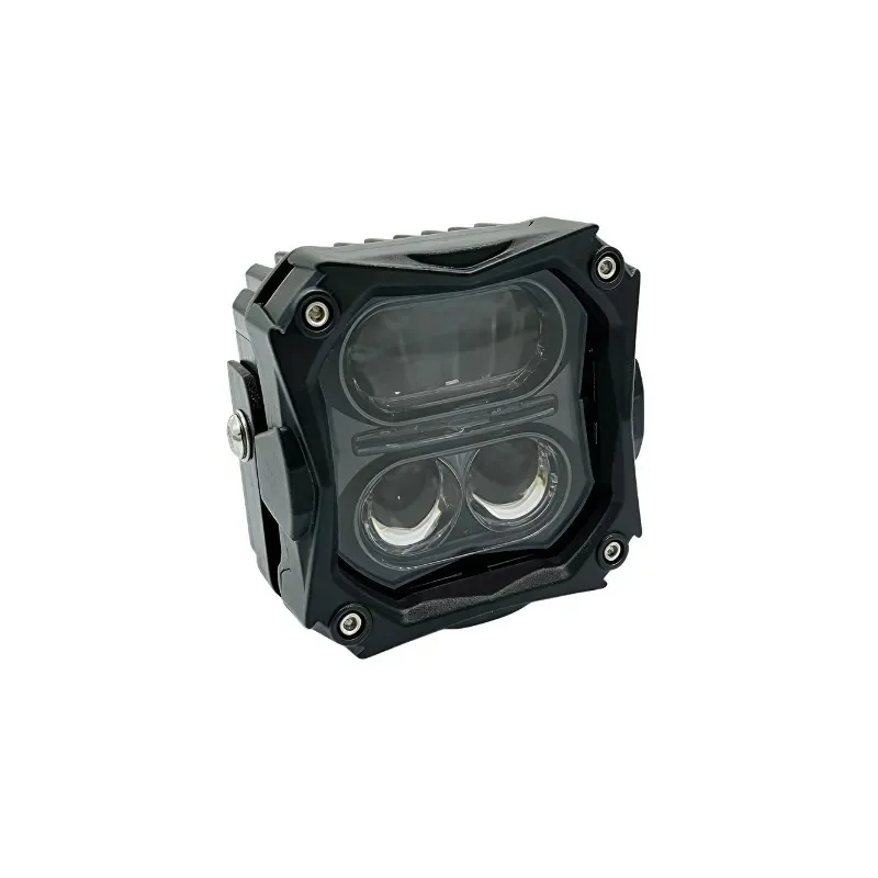LED External Spotlight for Electric Motorcycle Four-Leaf Clover Design Dual-Color Far and Near Light for for BMW C Evolution