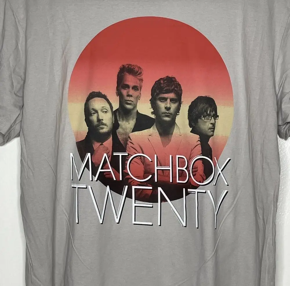 Matchbox Twenty 2013 North Tour Concert T-Shirt Men's Size 2X-Large