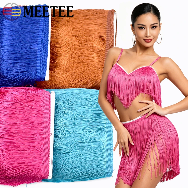 

5/10Yards 30cm Polyester Tassel Fringe for Home Textile Decor Laces Latin Dress Curtain Sofa Cover Sewing Costume Craft Trimming