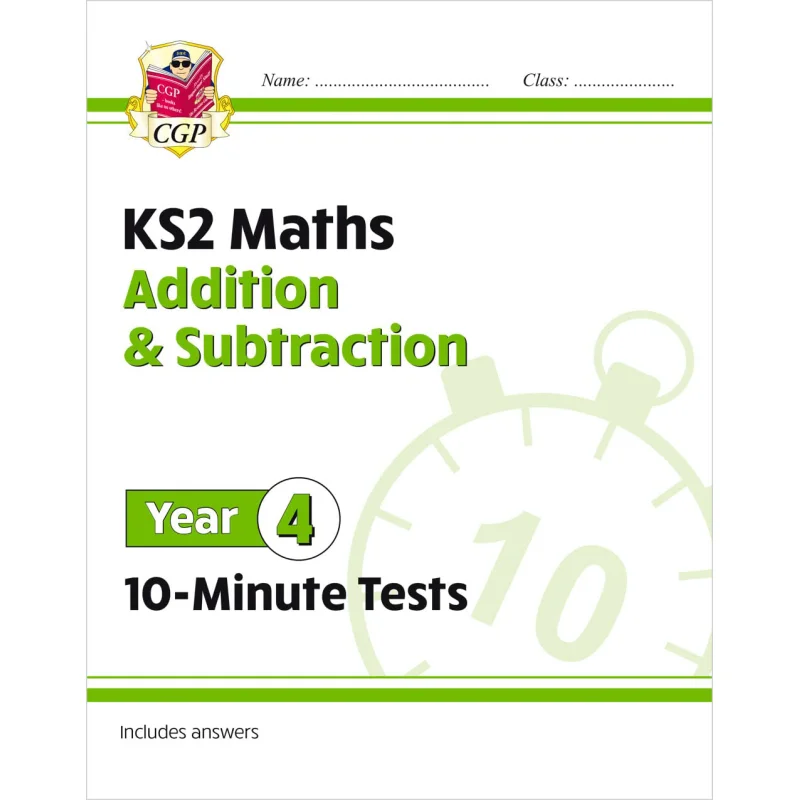 

Новый KS2 Математика 10-минутные испытания Дополнение Отчитание Год 4 CGP Книги Координация Групповые публикации 9781789086423 Книга