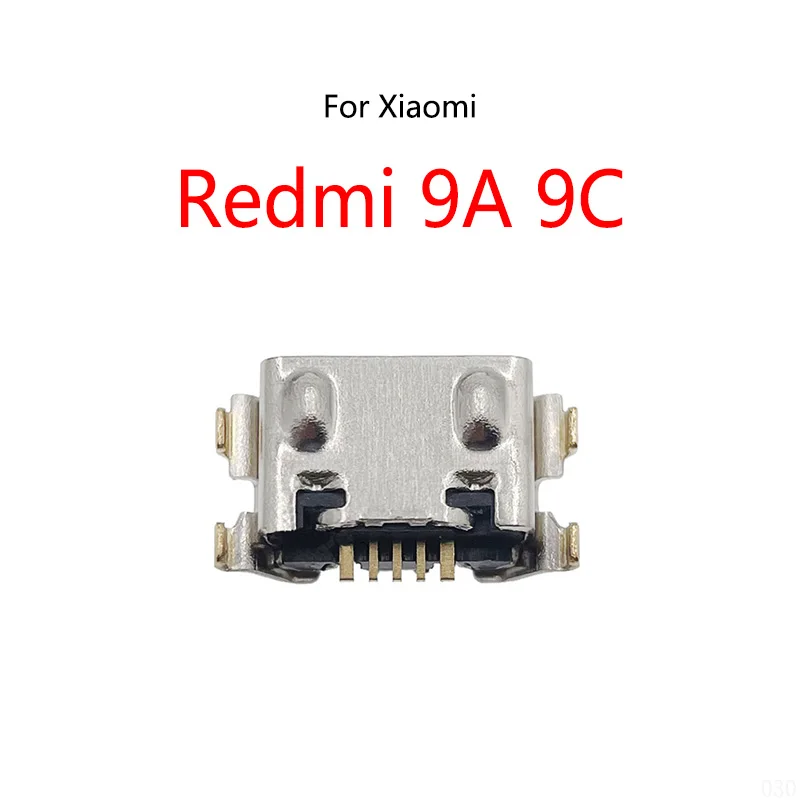 200PCS/Lot For Xiaomi Redmi 9A 9C Mi Pocophone POCO C3 Micro USB Charging Dock Charge Socket Port Jack Plug Connector