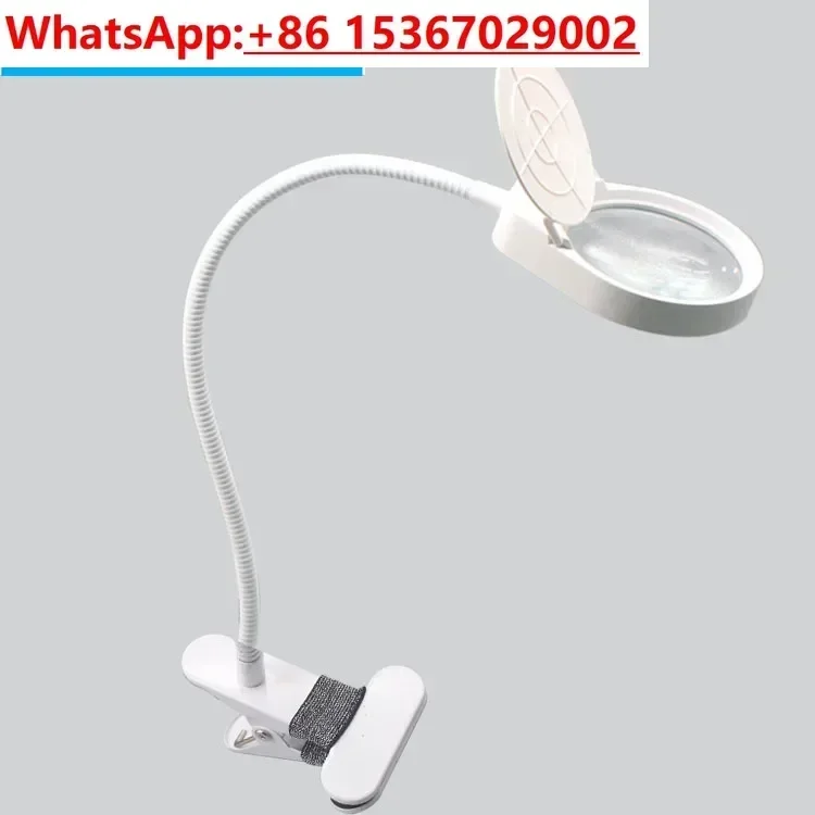 

Clamp type LED lamp, mobile phone maintenance and inspection, jewelry appraisal, magnifying glass table lamp