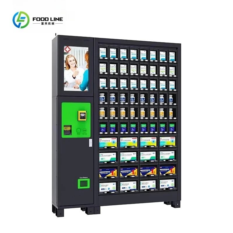 آلات بيع الخزانة الذكية كومبو الاستخدام آلة بيع موزع