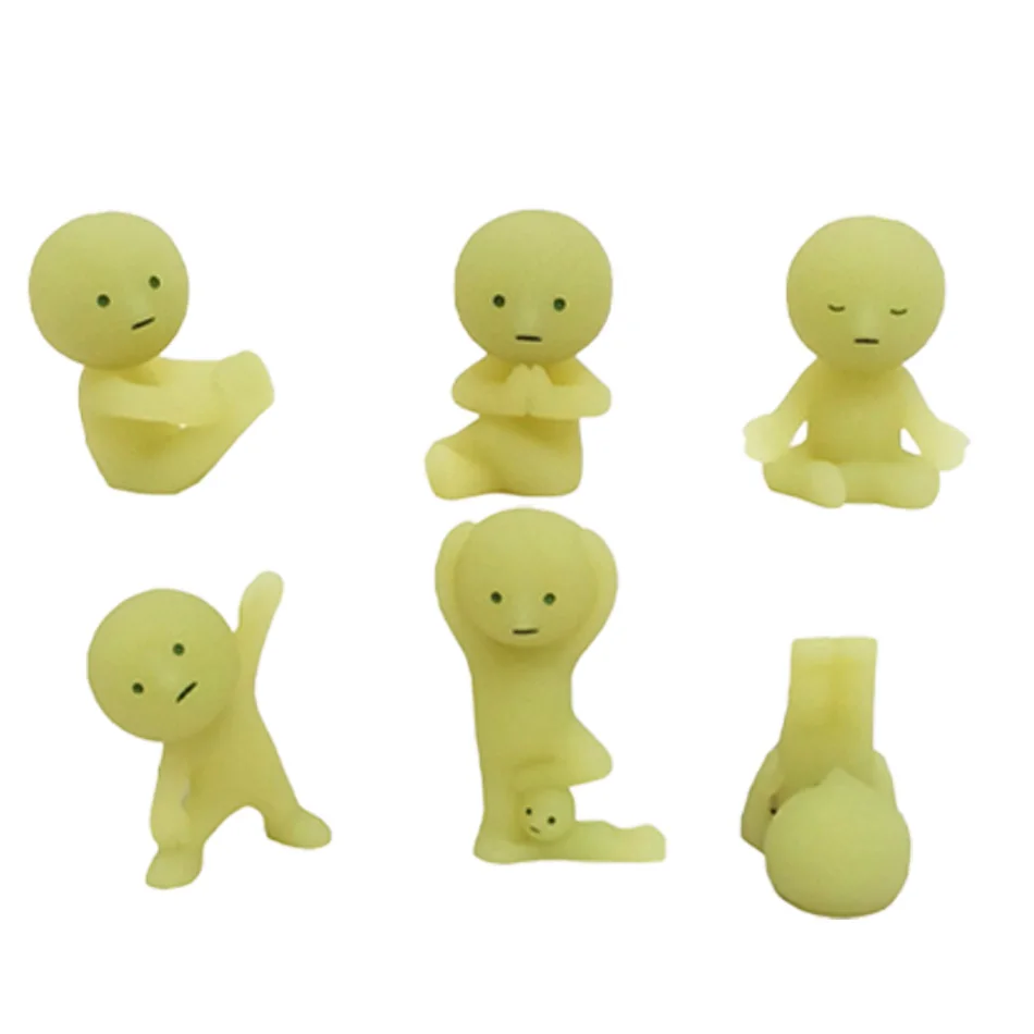 Neue Mehrfach-Serien: Nachtleuchtende grüne Puppen-Blind-Mystery-Box – Actionfiguren als Deko-Desktop-Modellspielzeug für Überraschungen – Detail 18