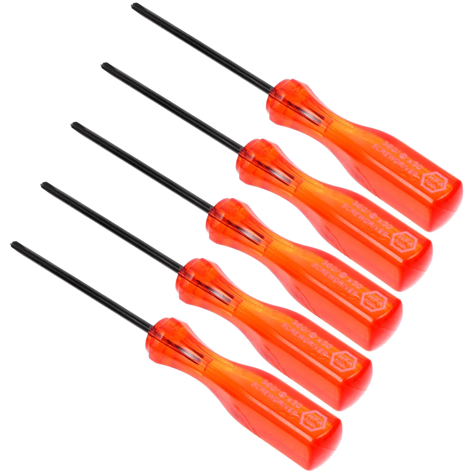 5pcs Triwing Y-Tip Screwdriver Set Red 11Cm Portable Tool For Game Console Repair Triangle Screwdriver Hand Tools Compatible