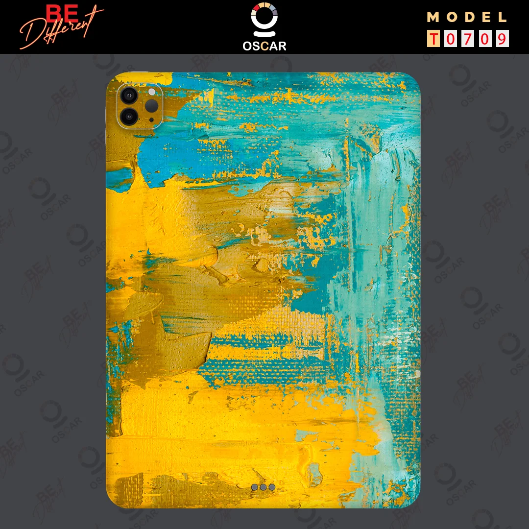 Colourful Tablet Sticker For 2025/2024 iPad Pro Air M4/M3 11/13 inch Skin Anti-scratch Sticker Tablet Bezel Section Sticker