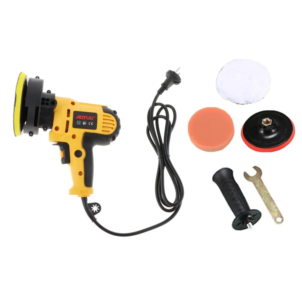 Electric Car Polisher Machine 220V 600-3700rpm 5500W Auto Polishing Machine EU Plug Sander Polish Waxing Tools Car Accessories