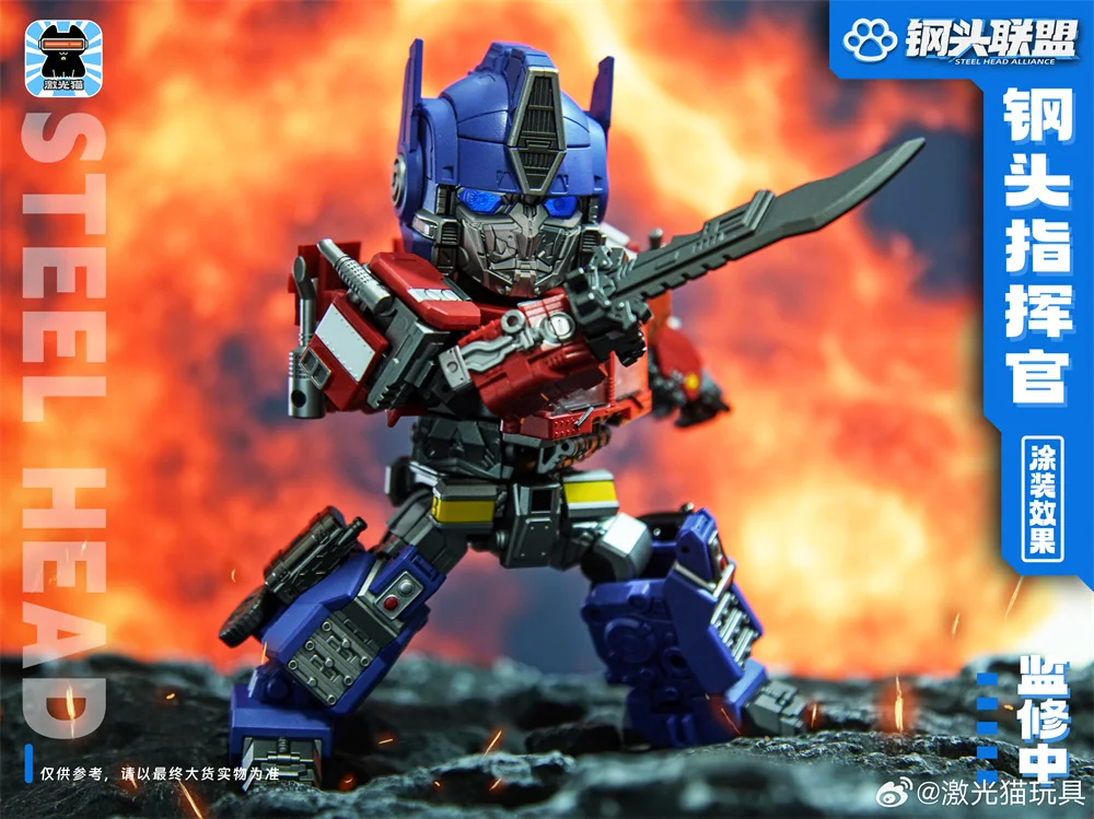 Laser Cat Jgm Q01 Optimus Prime Model Toy Anime Action Figures Collect Free Shipping In-Stock