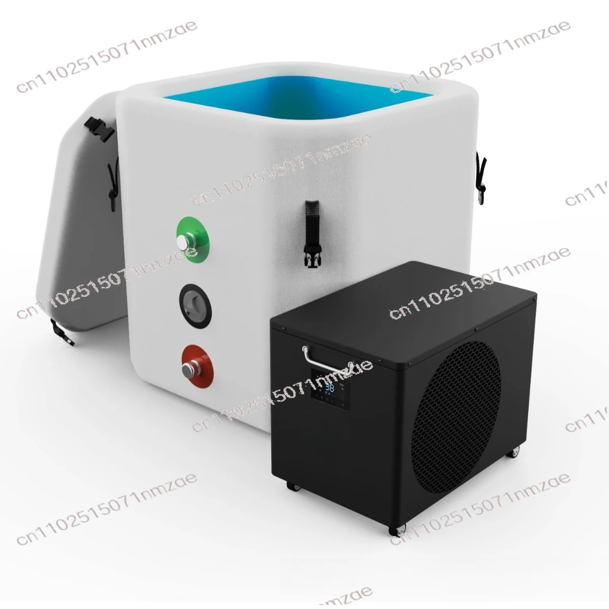 1HP Water Chiller for Cold Plunge Bucket, Ice Bath Recovery Cooling System