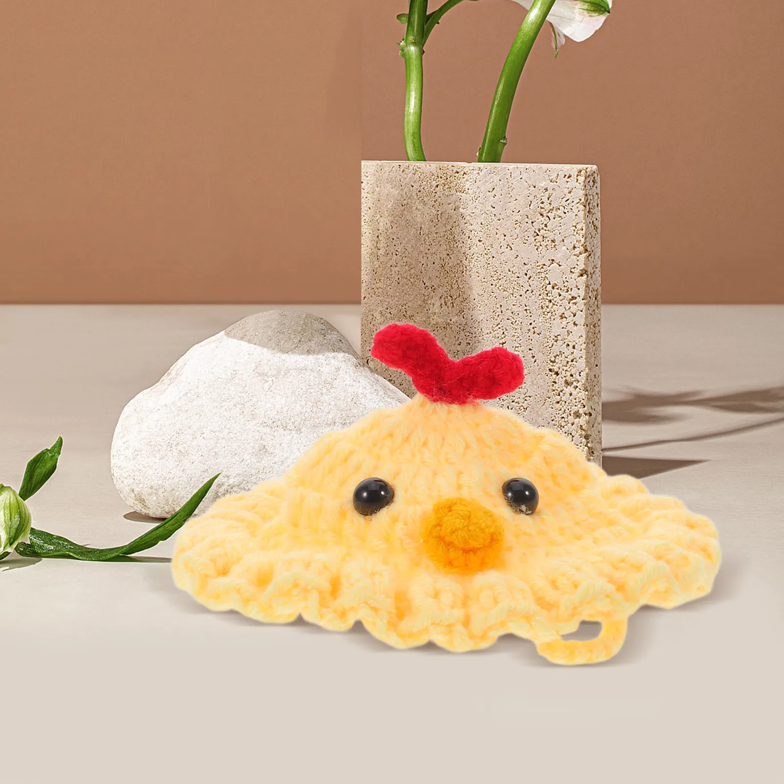 Mini-Küken-Stil, kleines Tier, Osterkostüm, Strickmütze, Hamster, Hase, Meerschweinchen, Schlange, Reptilien, Partyzubehör