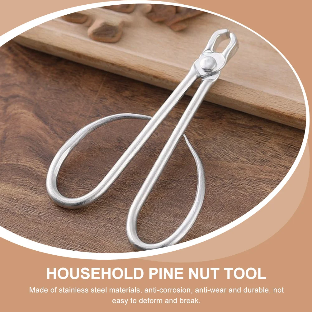 Convenient Nut Tool Pine Clip Opener Metal Multi-use Cracking Daily Useful