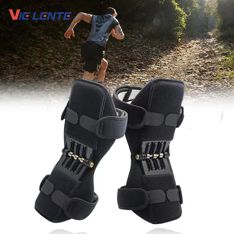Kniegelenk Booster Bergsteigen Schutz Sport Ältere Unterstützung Fitness Gehen Klettern Boden Patellar Knie Protector