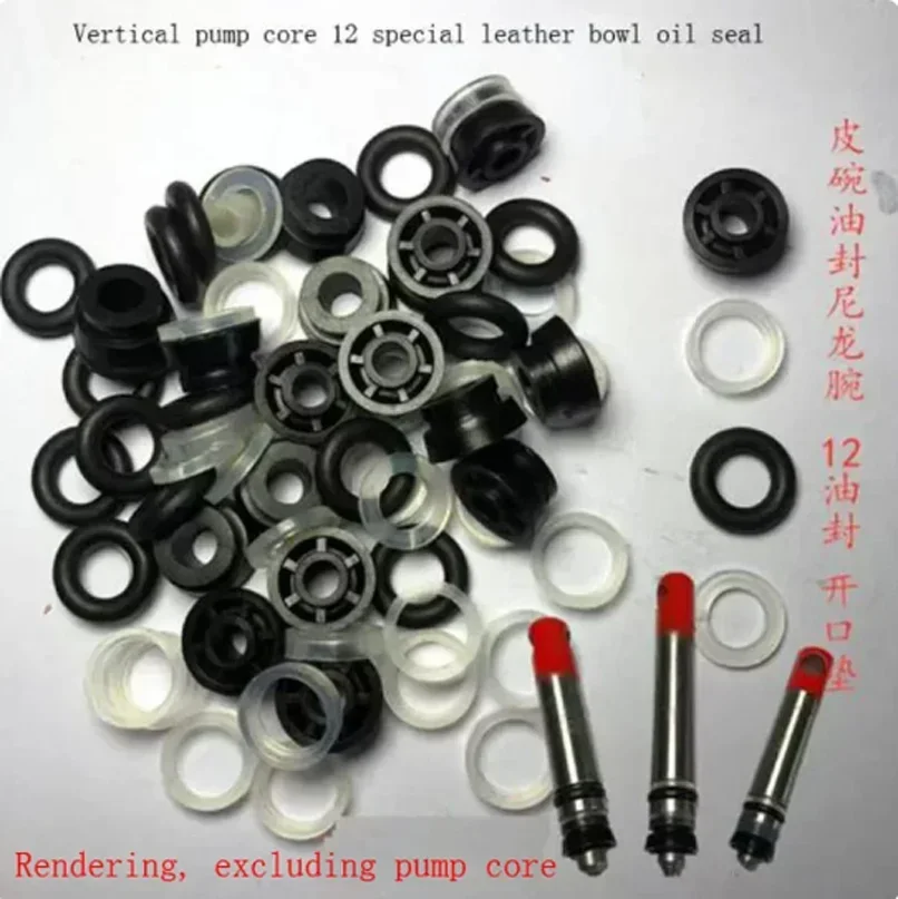 Ferramenta de Reparo do Carro Acessórios Vertical Jack Pump Core Junta de Vedação de Óleo Antiquada Tigela de Couro 11 mm 12 mm Conjuntos