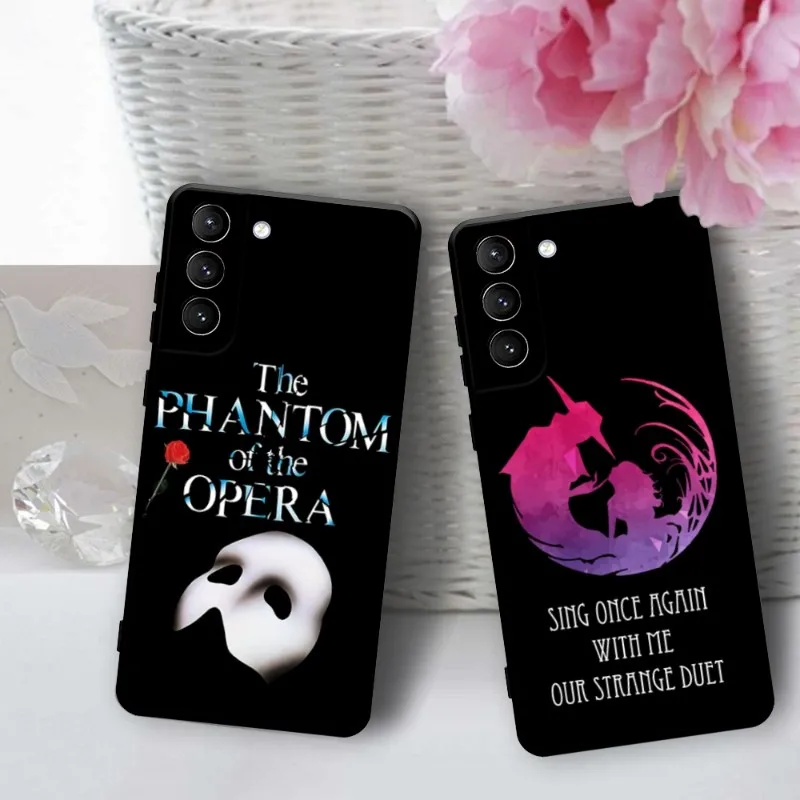 The Phantom Of The Opera Phone Case For Samsung Galaxy S22 23 21 S20 FE Ultra S10 S9 S8 Plus S10e Note 20Ultra 10Plus Cover