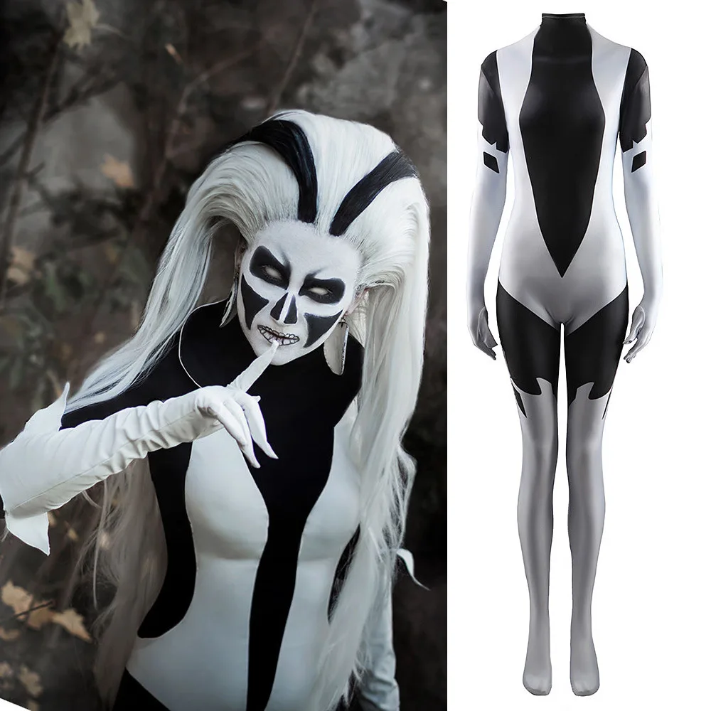 Comics Silver Banshee Cosplay Siobhan McDougal Costume Superhero Zentai Bodysuit 3D Printed Spandex Outfits Halloween Costume