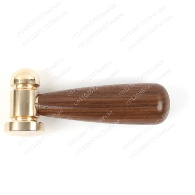 Cute Hammer - Processed Copper/Stainless Steel with Walnut/Beech Handle, 130g (118mm, Japanese Style)