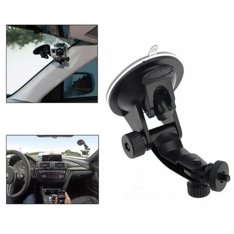 1 Set For 13 12 11 10 360 X3 X4 OSMO Action 5 Pro Camera Suction Cup Mount Car Glass Vehicle Windshield Holder