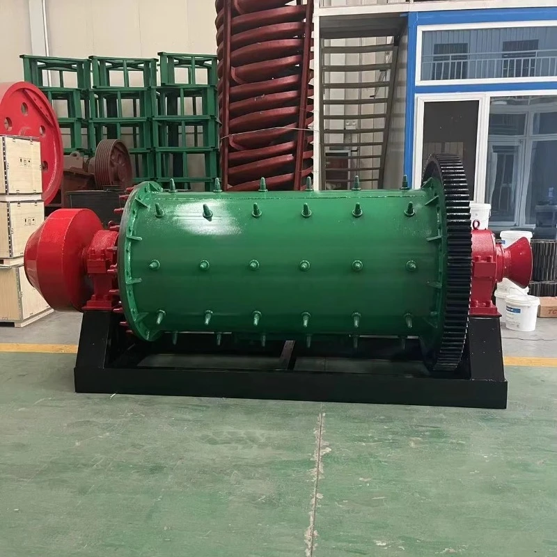 Hot Selling Rock Ore Ball Mill Grinder Stable Performance Silica Sand Clinker Stone Fine Milling Rubber Lined Cylinder Custom